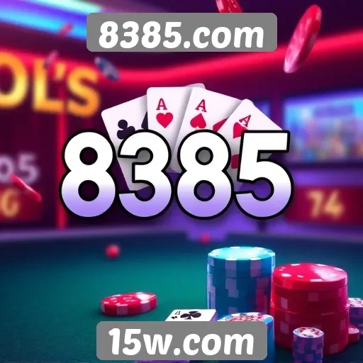 Plataforma 8385.com oferece ampla variedade de jogos online